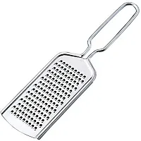 Canberry Combo of Stainless Steel Aata Channi/ Flour Strainer with 4 Interchangeable Net and Stainless Steel Cheese Grater-thumb2