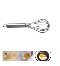 Combo Of Aluminium Tadka Pan - Vaghar Pan And Steel Whisk Pack Of 2-thumb1