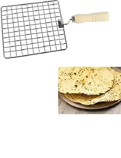 canberry chapatti Jali Roti Jali Barbeque Roast Grill Papad Roaster chapatti Grill paneer Griller Qty 1 PCS