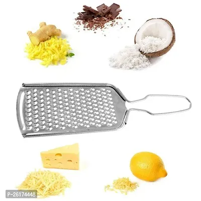 Masher Mortar Okhli Musal And Pestle Set Steel Cheese Ginger Grater Carrot Coconut-thumb3