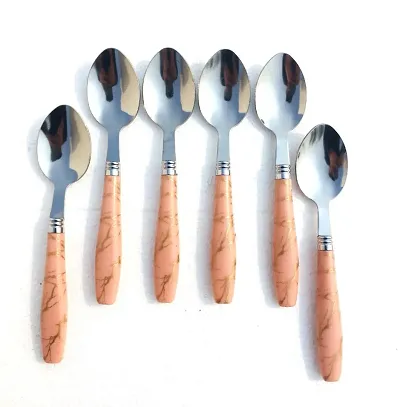 Stainless steel glass, tray , spoon , cup Set