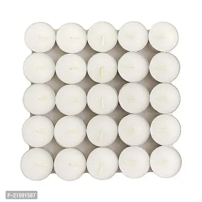 Candles Tealight Candles Wax Tea Light Candles Unscented Wax Tealight Candles For Decoration Home Decor Diwali Candle 50 Pcs-thumb0