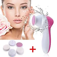 5 In 1 Face Facial Exfoliator Electric Massage Machine Care And Cleansing Cleanser Massager Kit For Smoothing Body Beauty Skin Cleaner Facial-thumb3