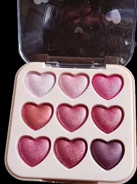 Face Tech Love Highlighter Eyeshadow for Women And Girls-9 Shades-thumb1