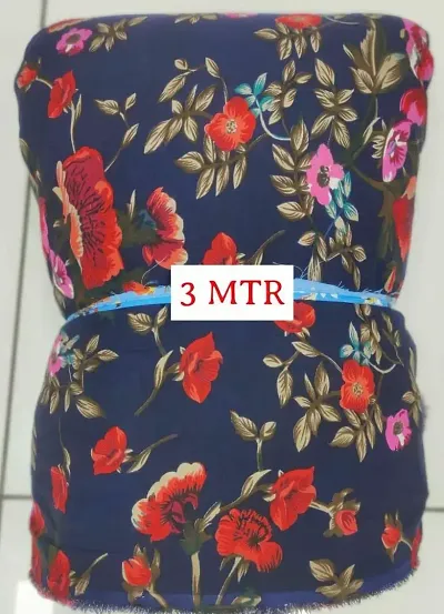 No 1 Crepe Kurti Fabric 3 MTR