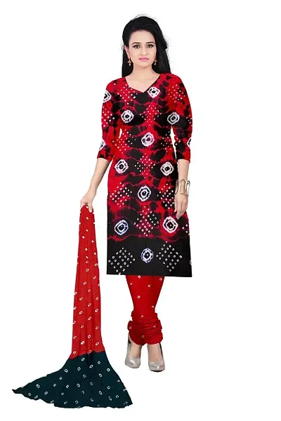 Classic Rayon Dress Material with Dupatta for Women