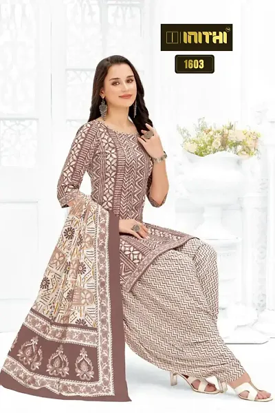 Reliable Self Design Women Dress Material with Dupatta