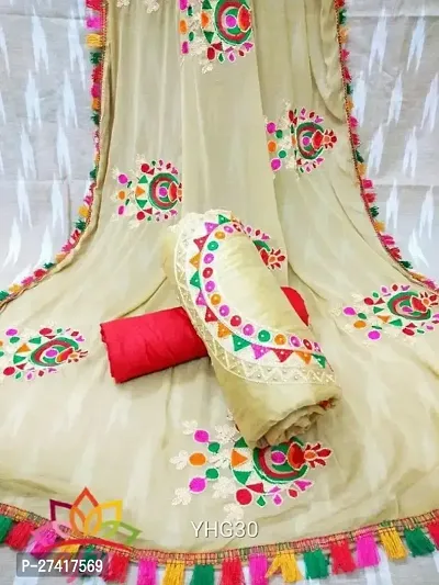 Elegant  Modal Embroidered Dress Material with Dupatta For Women-thumb0