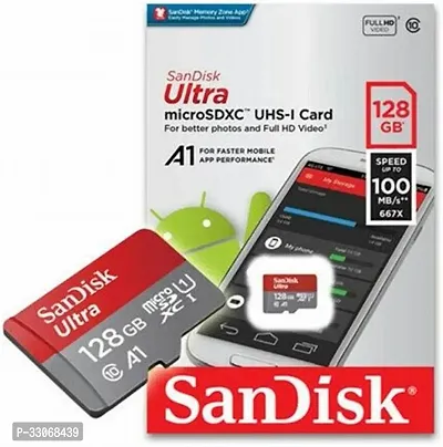 San/Disk Ultra 128 GB MicroSDXC Class 10 140 MB/s Memory Card