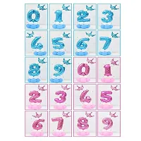 BAH All Numbers Crown Balloons Column Set Happy Birthday Arch Garland Number 2-thumb2