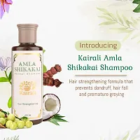 Kairali Amla Shikakai Shampoo - 200 ml-thumb2