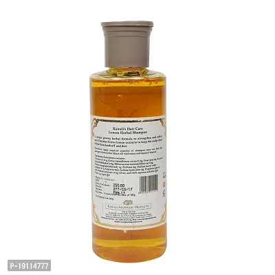 Kairali Lemon Shampoo - 200 ml-thumb2