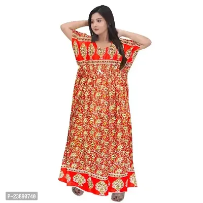 Stylish Fancy Cotton Printed Nighty For Women Pack Of 1