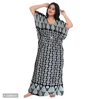 Stylish Fancy Cotton Printed Nighty For Women Pack Of 1