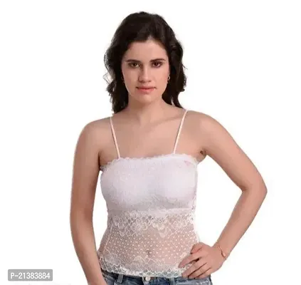 Stylish Net Solid Bras For Women-thumb0