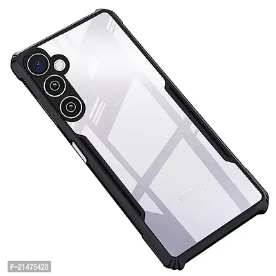 ED Shockproof Soft TPU Clear Transparent Eagle Back Cover Case for Samsung A24 4G-thumb0