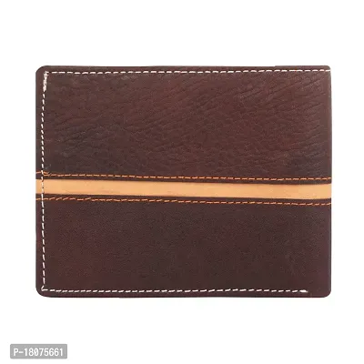 Comfortable Long Length Self Design Three Fold Wallet For Men-thumb0