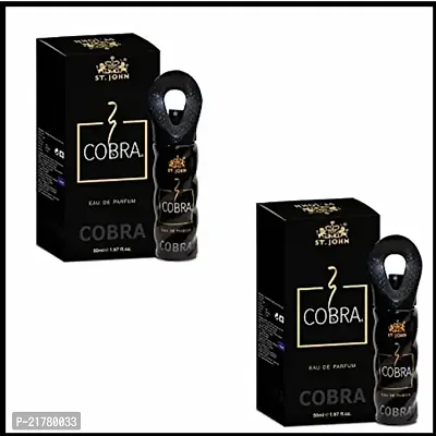 St. John Cobra Men Cobra Perfume Long Lasting | Eau De Parfum For Men (10Ml- Pack Of 2)