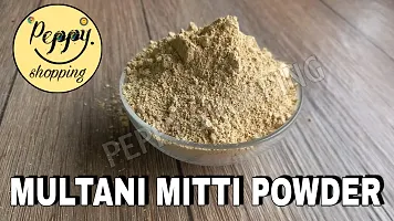 PEPPY SHOPPING 100% PURE MULTANI MITTI POWDER - 100g-thumb2