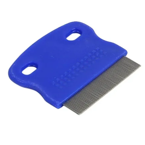 MeeTo Lice Comb with Metal Teeth/ Nit Lice Egg Removal Stainless Steel Metal/ Nit and Egg Remover - (Multicolor)
