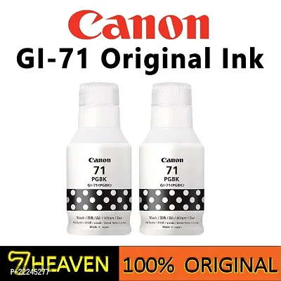 71 CANON BLACK INK PACK OF 2