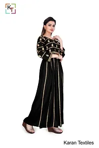 Premium Elegant Gown (Black)-thumb4