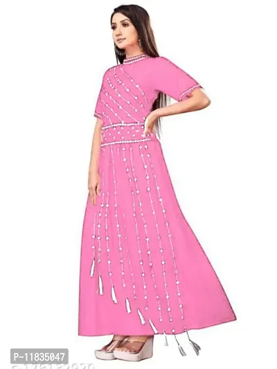 Latkan Gown (Pink)-thumb2