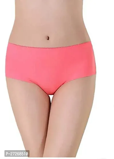 Stylish Women Cotton Blend Seamless Panty-thumb0