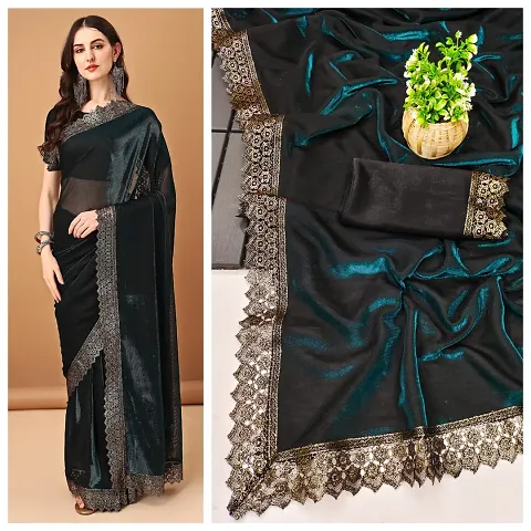 Elegant Art Silk Saree with Blouse piece