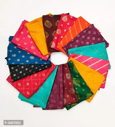 Multicoloured Art Silk Embellished Blouses For Women
