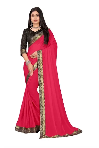 Stunning Latest Design Rangoli Silk Women Saree with Blouse Piece