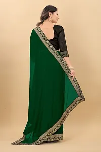 Attractive Art Silk Saree With Blouse Piece For Women-thumb3