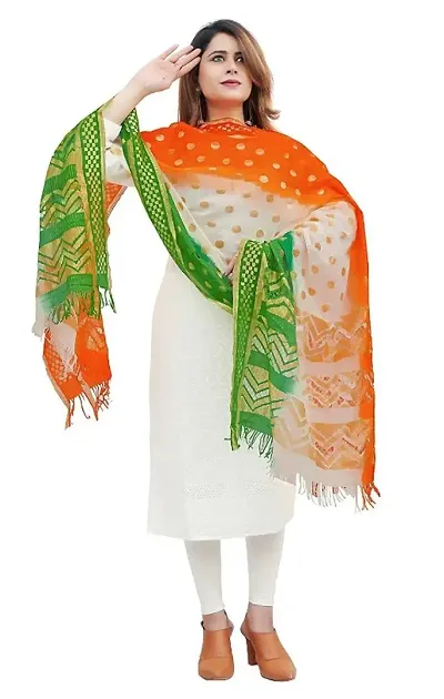 Tricolour Dupatta