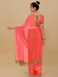 Embellished Sequence Jhalar Saree With Blouse Piece-thumb2