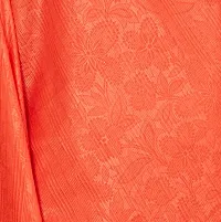 Classic Silk Blend Lace Border Saree with Blouse piece-thumb1