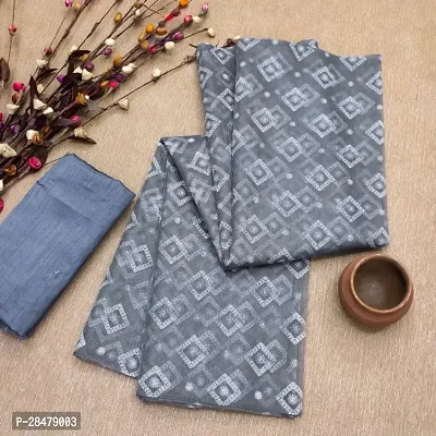 Net Embellished Plain Saree With Art Silk Blouse Piece