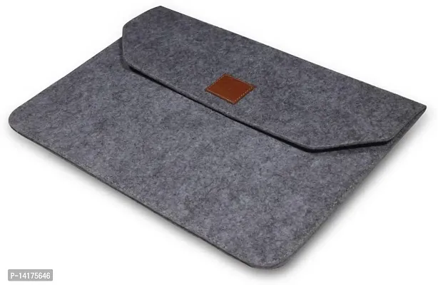 Stylish Synthetic Slate Grey Laptop Bags