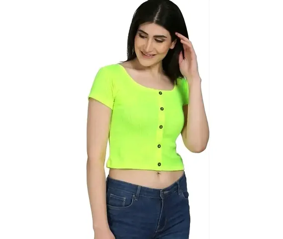 Stylish Fancy Designer Blend Tops For Women