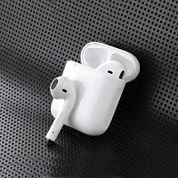 Wireless Bluetooth headphone with Touch Sensor i12 TWS Bluetooth Headset  (White, True Wireless)-thumb3