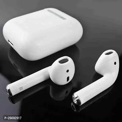 I12 Headphone Wireless Earphones With charging case B26 Bluetooth Headset  (Dense White, True Wireless)-thumb4