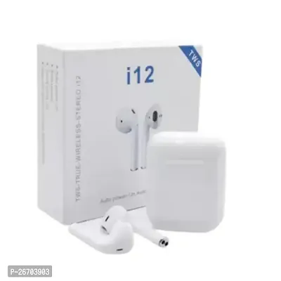 TWS i12 Earpods Bluetooth Wireless Earbuds Bluetooth Headset l Wireless Charging Case| Bluetooth Airpods| Wireless Airpods| Earphone| Earbuds| Earpods-thumb0