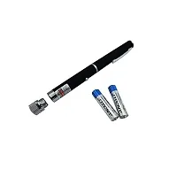 Green Multipurpose Laser Light Disco Pointer Pen Lazer Beam with Adjustable Antena Cap to Change Project Design for Presentation-thumb1