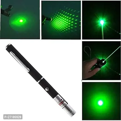 Multipurpose Green Laser Light Pen |Laser Pen for Kids |Green Laser Pointer Pen for Presentation with Adjustable Cap to Change Project Design-thumb2