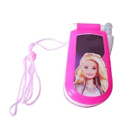 Musical Mobile Toy for Kids/Musical Mobile with Lights Sound Toys for Kids/Birthday Return Gift/Barbie Play Cell Phone Toy for Kids/Musical Toy-thumb3