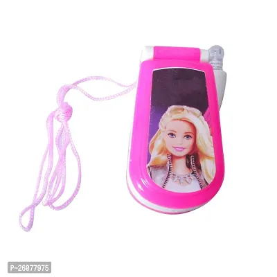 Musical Mobile Toy for Kids/Musical Mobile with Lights Sound Toys for Kids/Birthday Return Gift/Barbie Play Cell Phone Toy for Kids/Musical Toy-thumb4