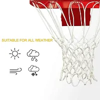 Basketball Net One Pair - Net for All Playing Levels Fit in All Sizes of Basketball Ring (2 Pieces of Net)-thumb2