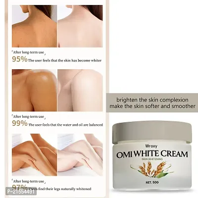 OMICARE organics Skin glow and Whitening Cream  for Skin whitening, glow, dark spots(Pack of 1)
