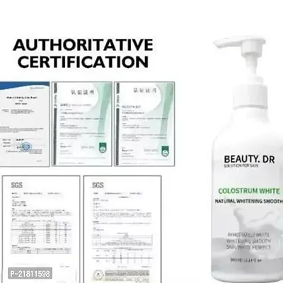 Korean Beauty Dr Colostrum White Shower Gel Korean milk whitening shower gel for   Bath  300ml [Pack of 1]