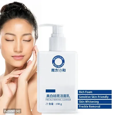 freckle removal Cleanser - Plant Compound brightening Facial Clean skin Face Wash  (150 g)-thumb4