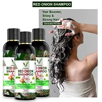 VITRACOS Red Onion Shampoo: The Natural Way to Nourished Hair (PACK OF 3)  (100 ml)-thumb1